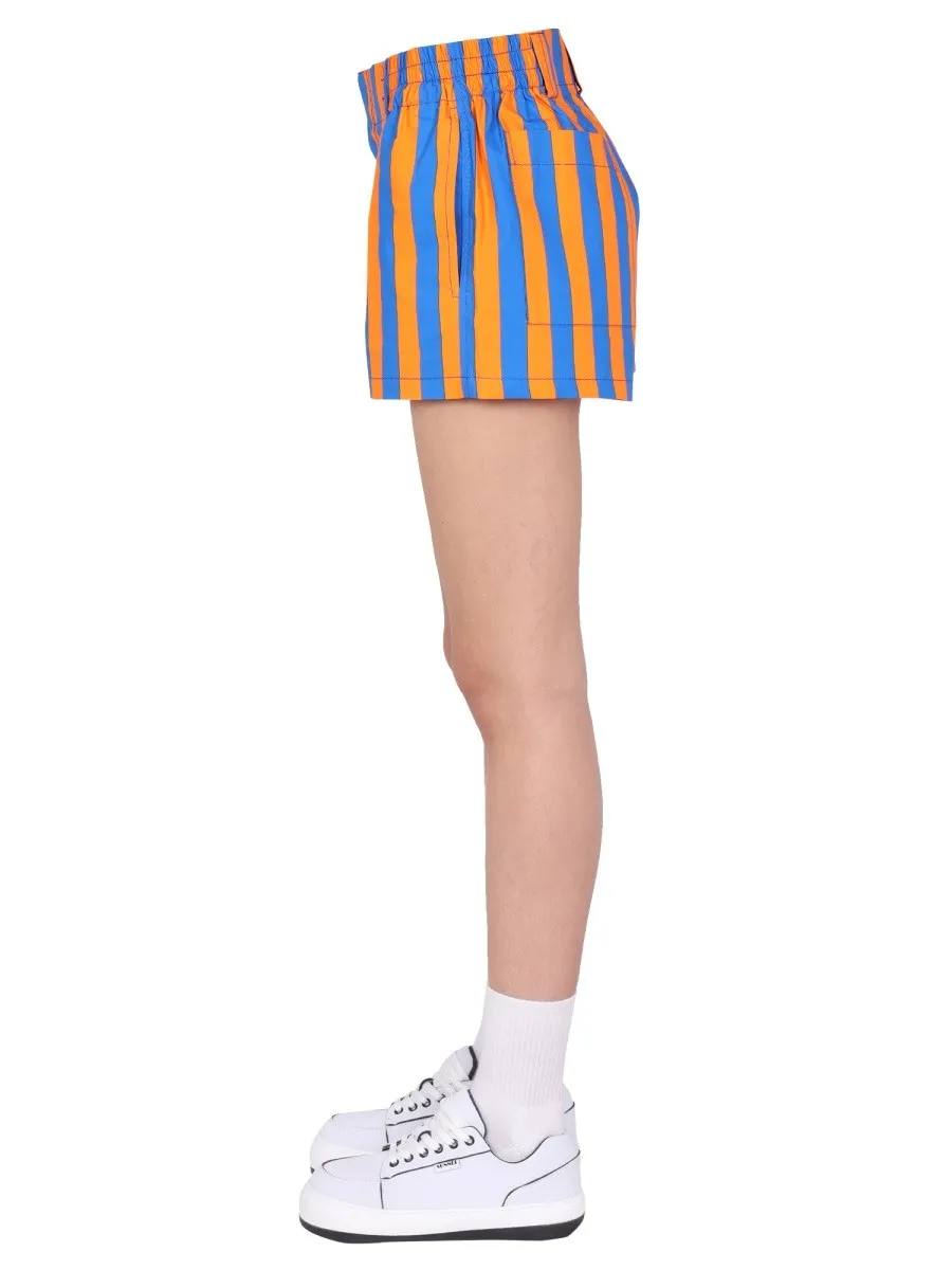 SUNNEI STRIPED PATTERN SHORTS sold by Siebentaschen product image thumbnail 3