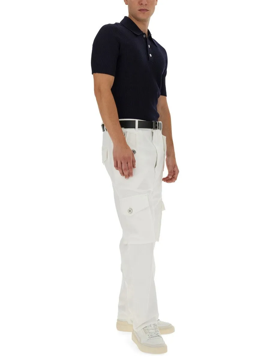 Balmain POLO WITH LOGO PATCH sold by Siebentaschen product image thumbnail 2