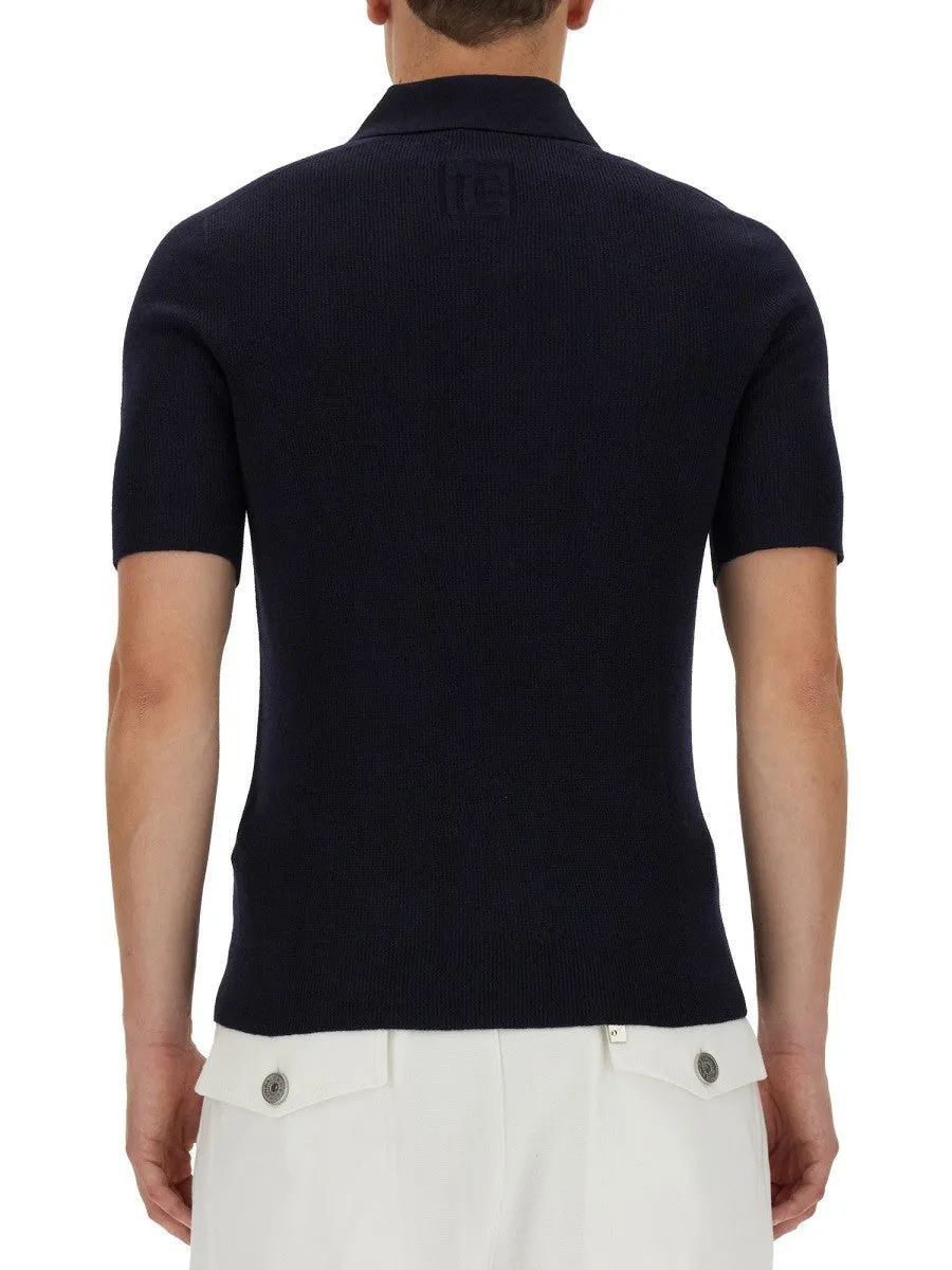 Balmain POLO WITH LOGO PATCH sold by Siebentaschen product image thumbnail 3