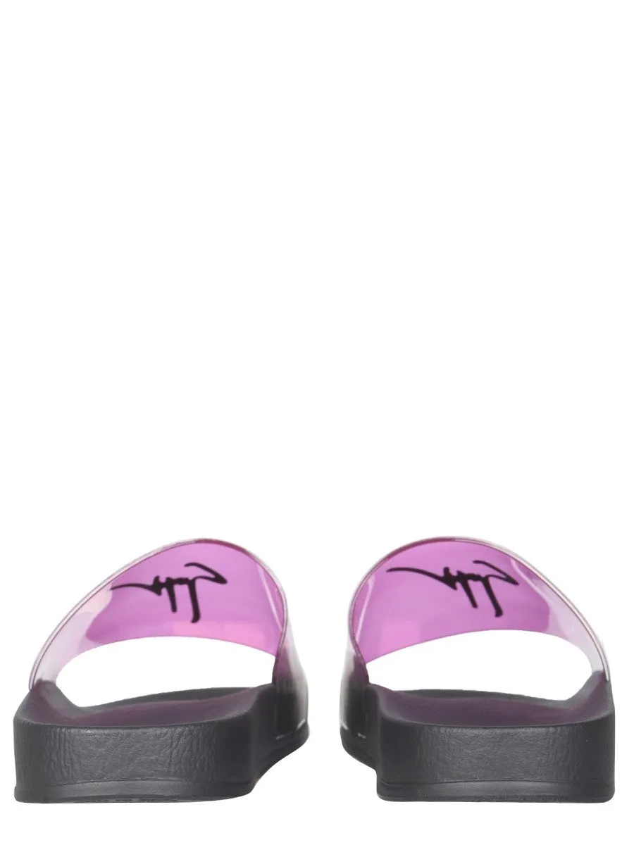 Giuseppe Zanotti SLIDE SANDALS WITH LOGO sold by Siebentaschen product image thumbnail 3