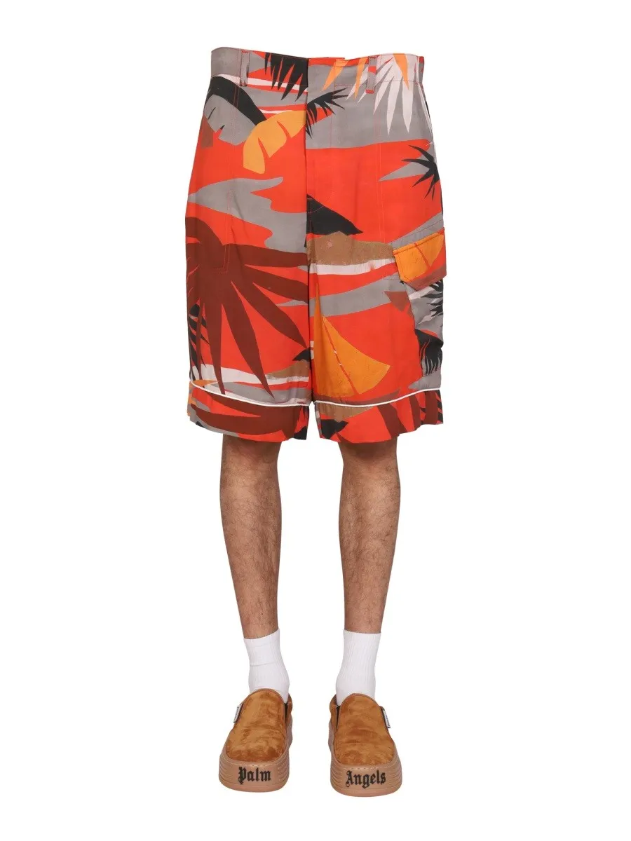 Palm Angels CARGO BERMUDA SHORTS sold by Siebentaschen