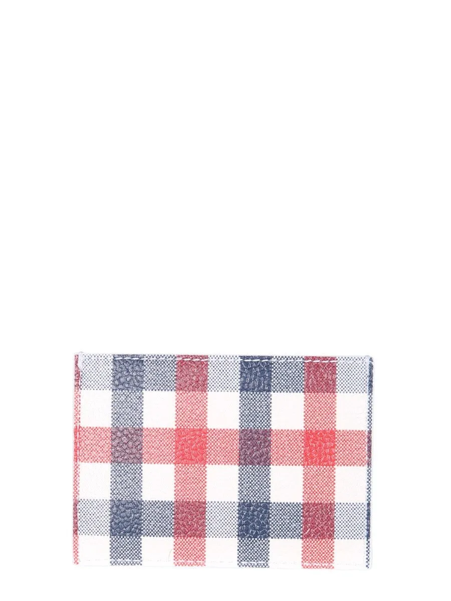 THOM BROWNE CARD HOLDER WITH LOGO sold by Siebentaschen product image thumbnail 2