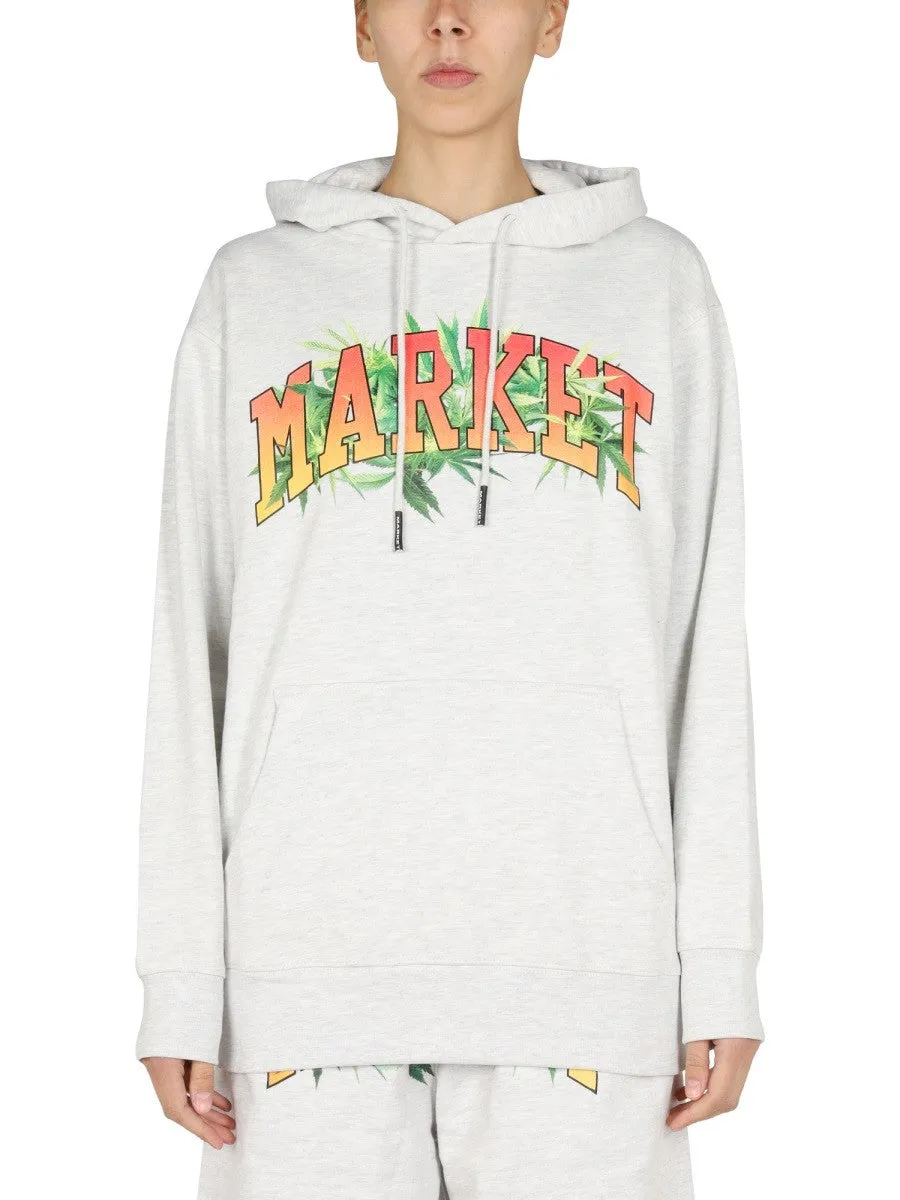 MARKET LOGO PRINT SWEATSHIRT sold by Siebentaschen