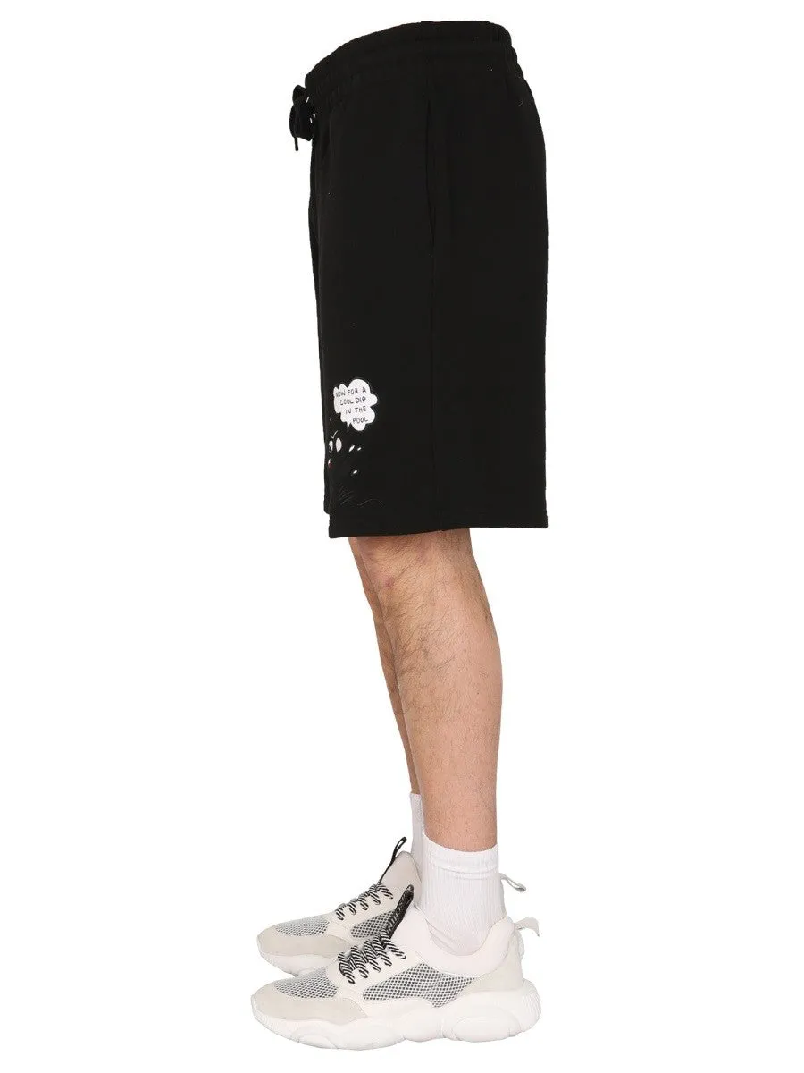 Moschino "COMICS CHARACTERS" BERMUDA sold by Siebentaschen product image thumbnail 3