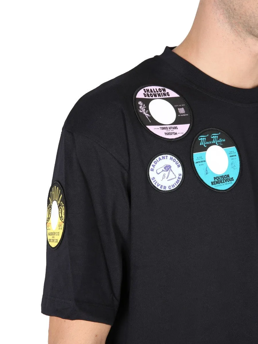 FRED PERRY X RAF SIMONS OVERSIZED T-SHIRT WITH PATCH sold by Siebentaschen product image thumbnail 4