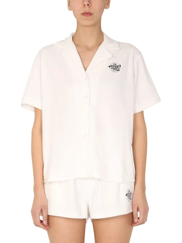 ÊTRE CÉCILE EMBROIDERY SHIRT sold by Siebentaschen