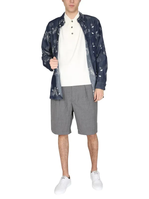 ENGINEERED GARMENTS "BIRD" EMBROIDERY SHIRT sold by Siebentaschen