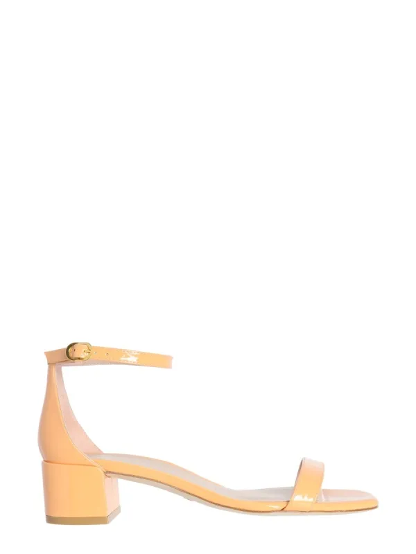 Stuart Weitzman NUDIST CURVE 35 BLOCK SANDALS made by Siebentaschen