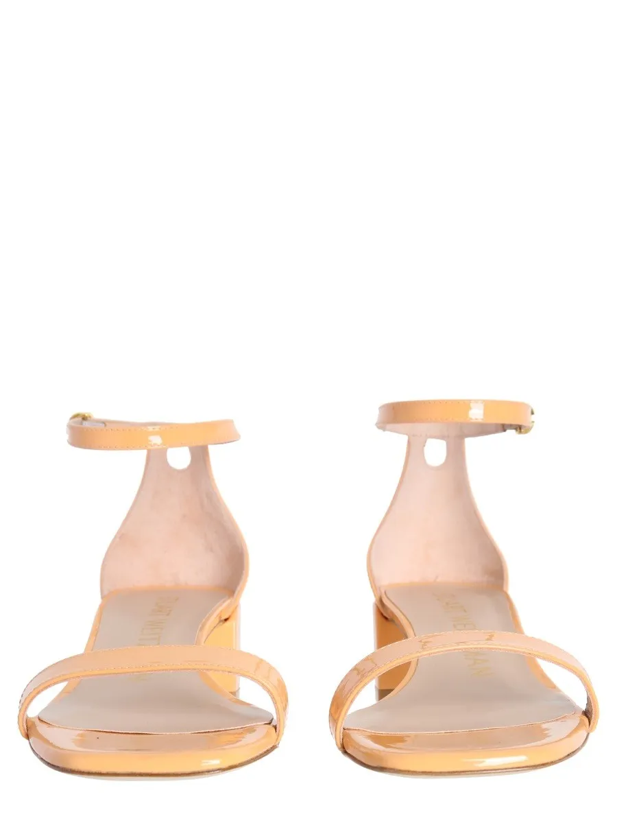 Stuart Weitzman NUDIST CURVE 35 BLOCK SANDALS sold by Siebentaschen product image thumbnail 2