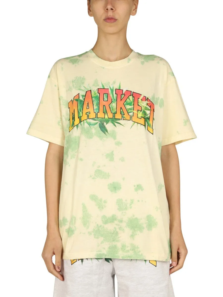 MARKET LOGO PRINT T-SHIRT sold by Siebentaschen
