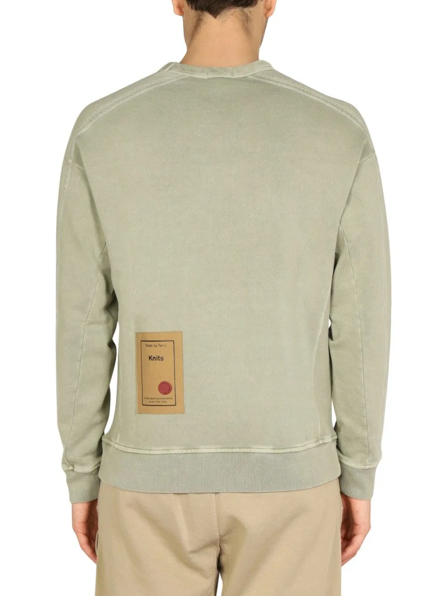 TEN C LOGO SWEATSHIRT sold by Siebentaschen product image thumbnail 3