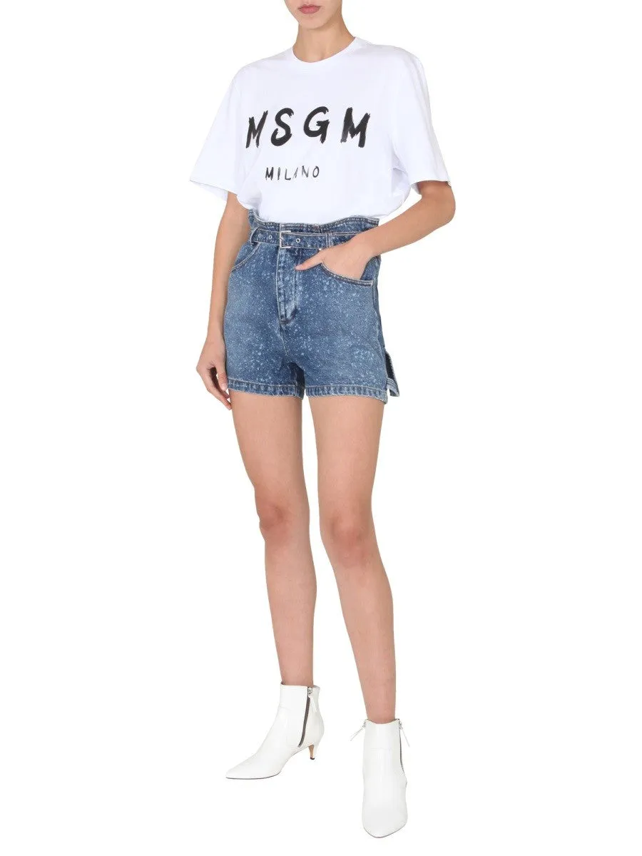 msgm DENIM SHORTS sold by Siebentaschen product image thumbnail 2