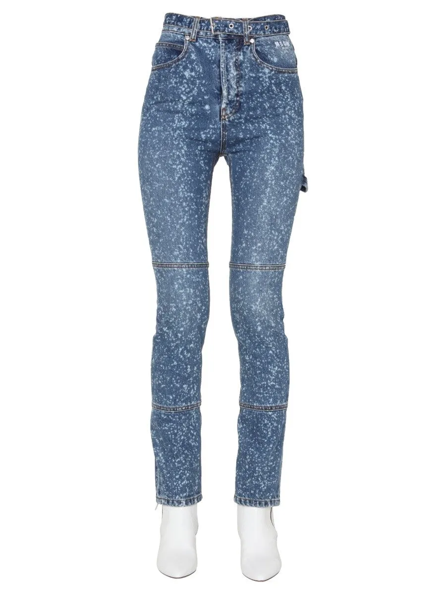msgm SKINNY FIT JEANS sold by Siebentaschen