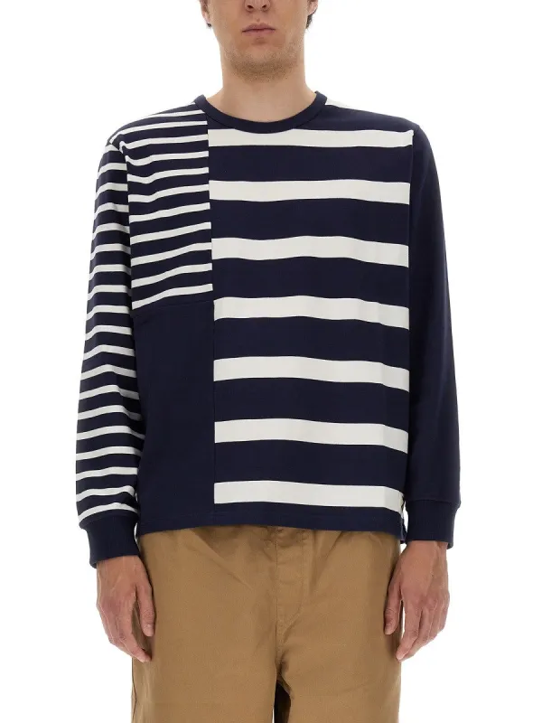 UMBRO X YMC "60S" PATCHWORK SWEATSHIRT sold by Siebentaschen