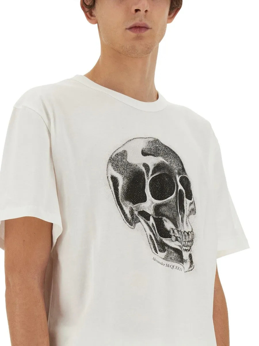 Alexander Mcqueen SKULL PRINT T-SHIRT sold by Siebentaschen product image thumbnail 4