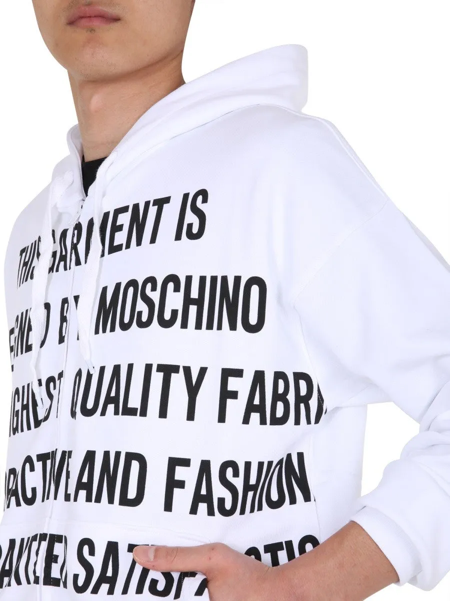 Moschino SWEATSHIRT WITH ZIP sold by Siebentaschen product image thumbnail 4