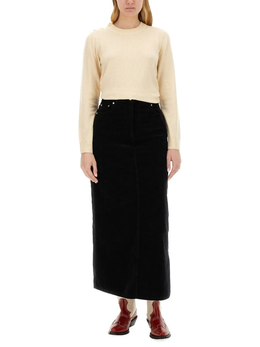 GANNI O-NECK SHIRT sold by Siebentaschen product image thumbnail 2