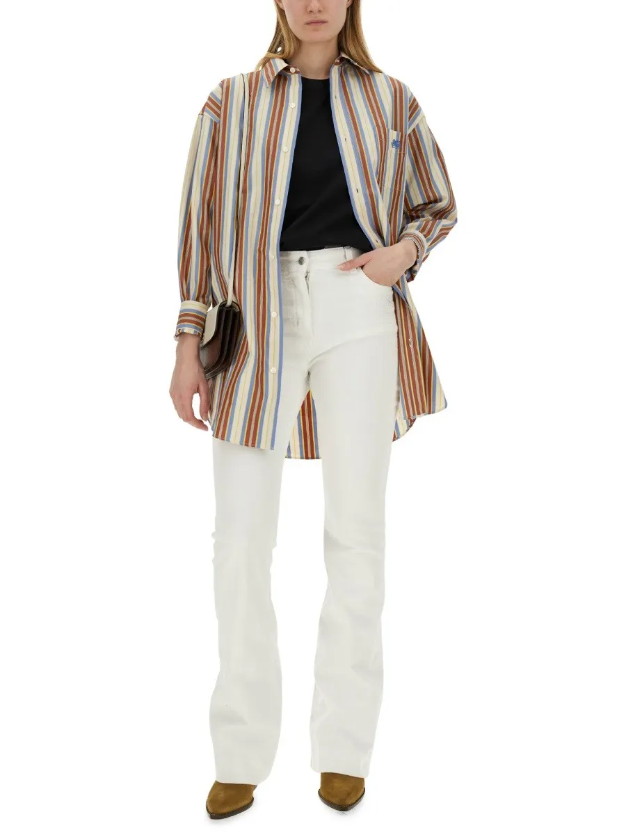 Etro T-SHIRT WITH PEGASUS EMBROIDERY sold by Siebentaschen product image thumbnail 2