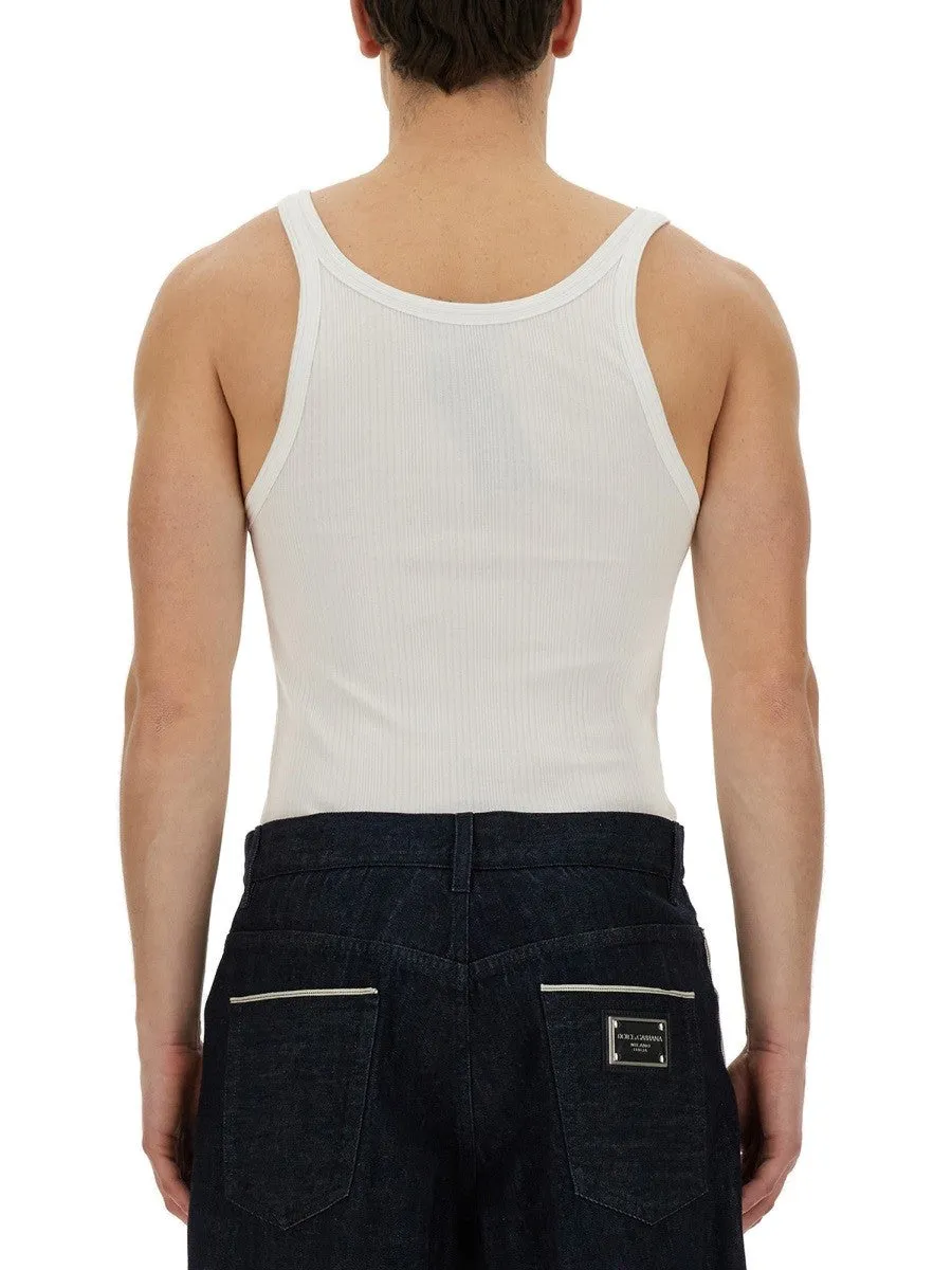 Dolce & Gabbana RIBBED TANK TOP sold by Siebentaschen product image thumbnail 3