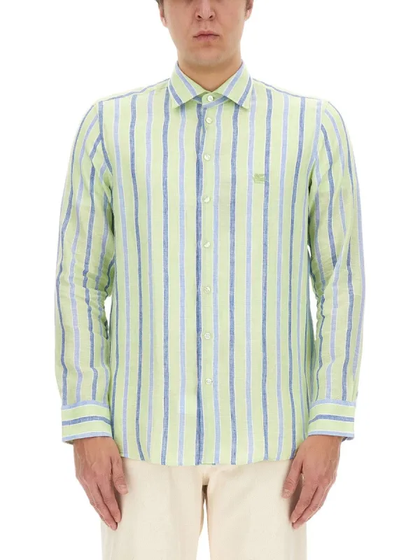 Etro PEGASUS LOGO SHIRT sold by Siebentaschen