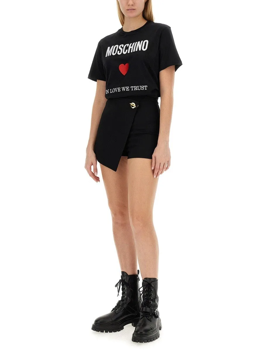 Moschino T-SHIRT WITH LOGO sold by Siebentaschen product image thumbnail 2