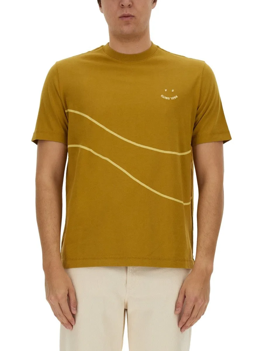 PS BY PAUL SMITH T-SHIRT WITH LOGO sold by Siebentaschen