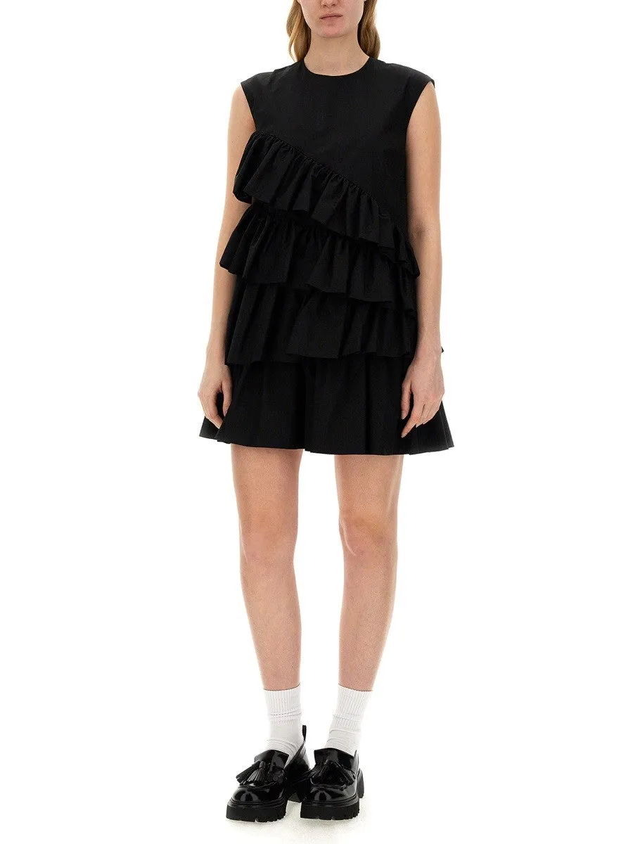 msgm DRESS WITH RUFFLES sold by Siebentaschen product image thumbnail 2