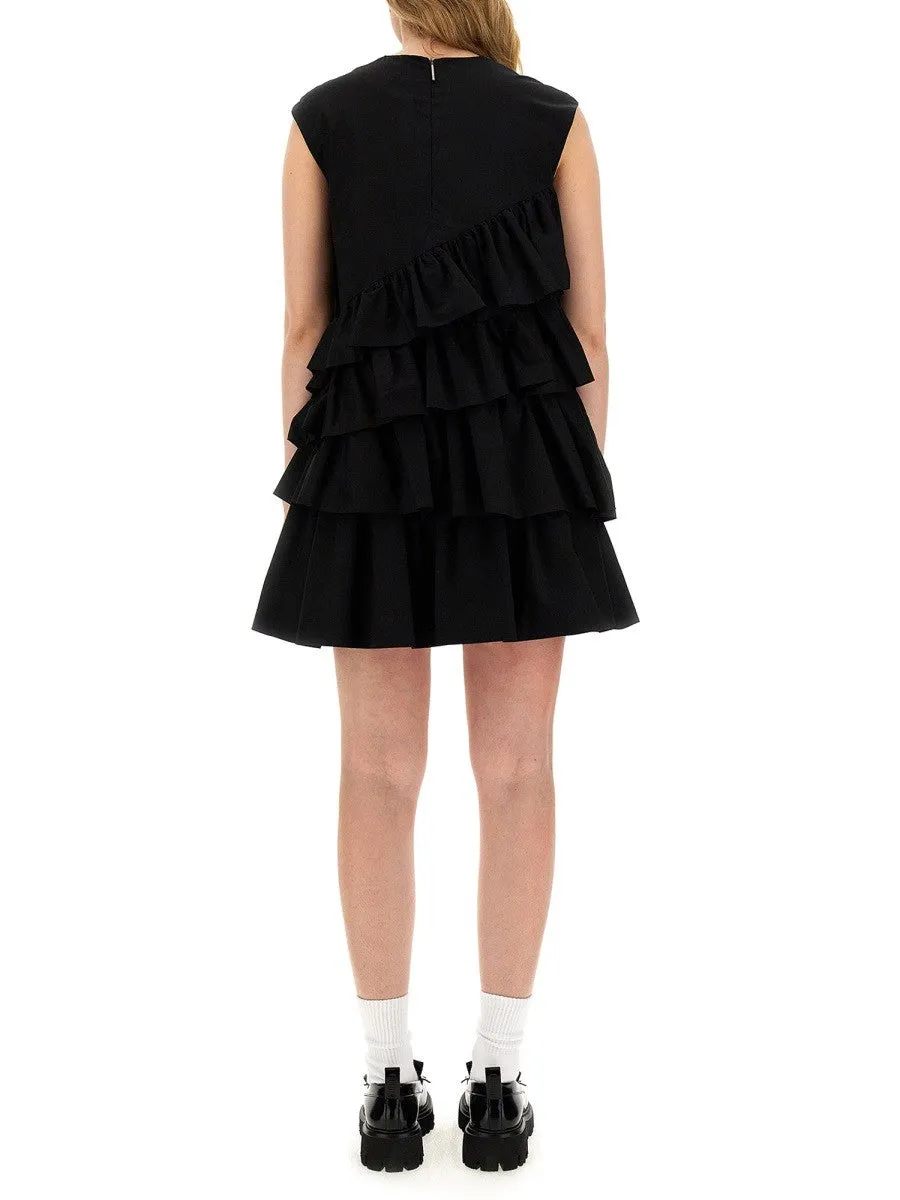 msgm DRESS WITH RUFFLES sold by Siebentaschen product image thumbnail 3