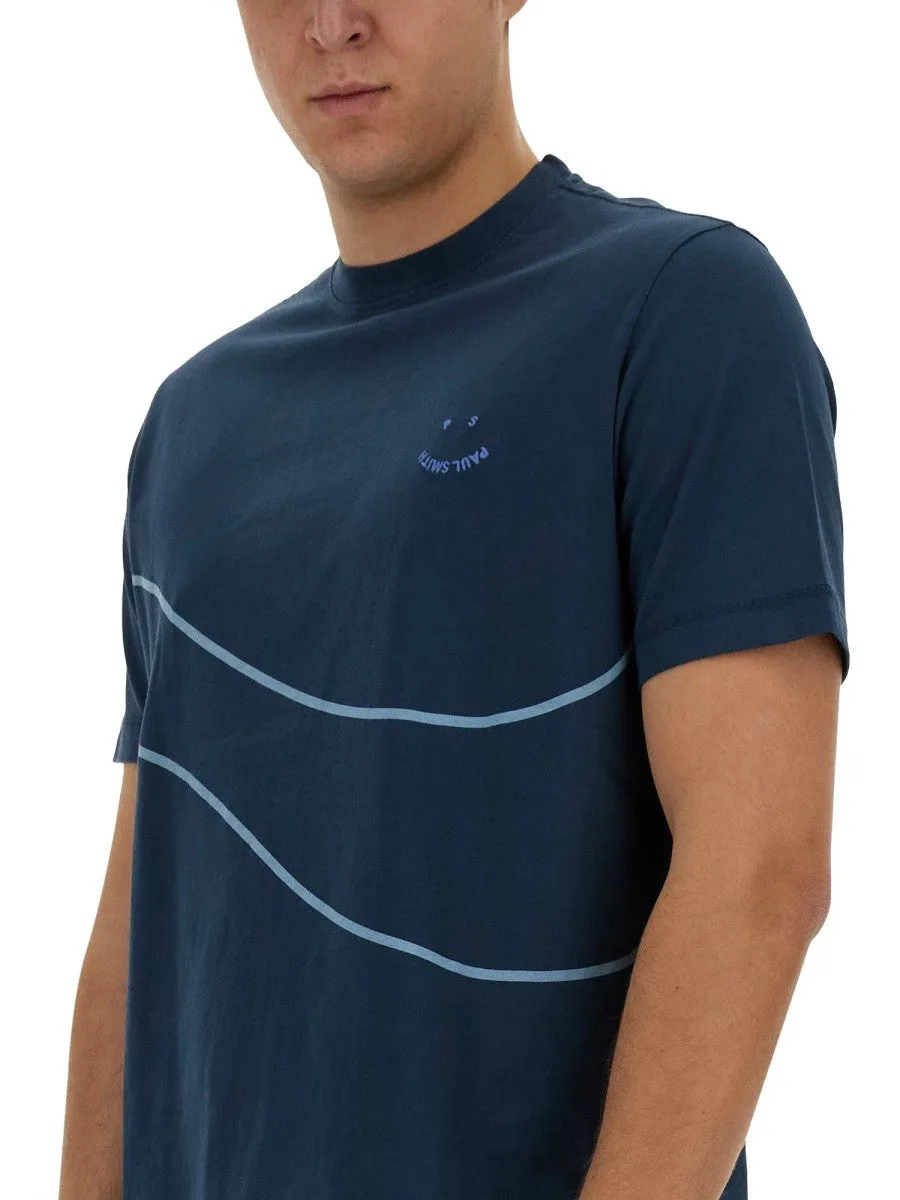 PS BY PAUL SMITH T-SHIRT WITH PRINT sold by Siebentaschen product image thumbnail 4