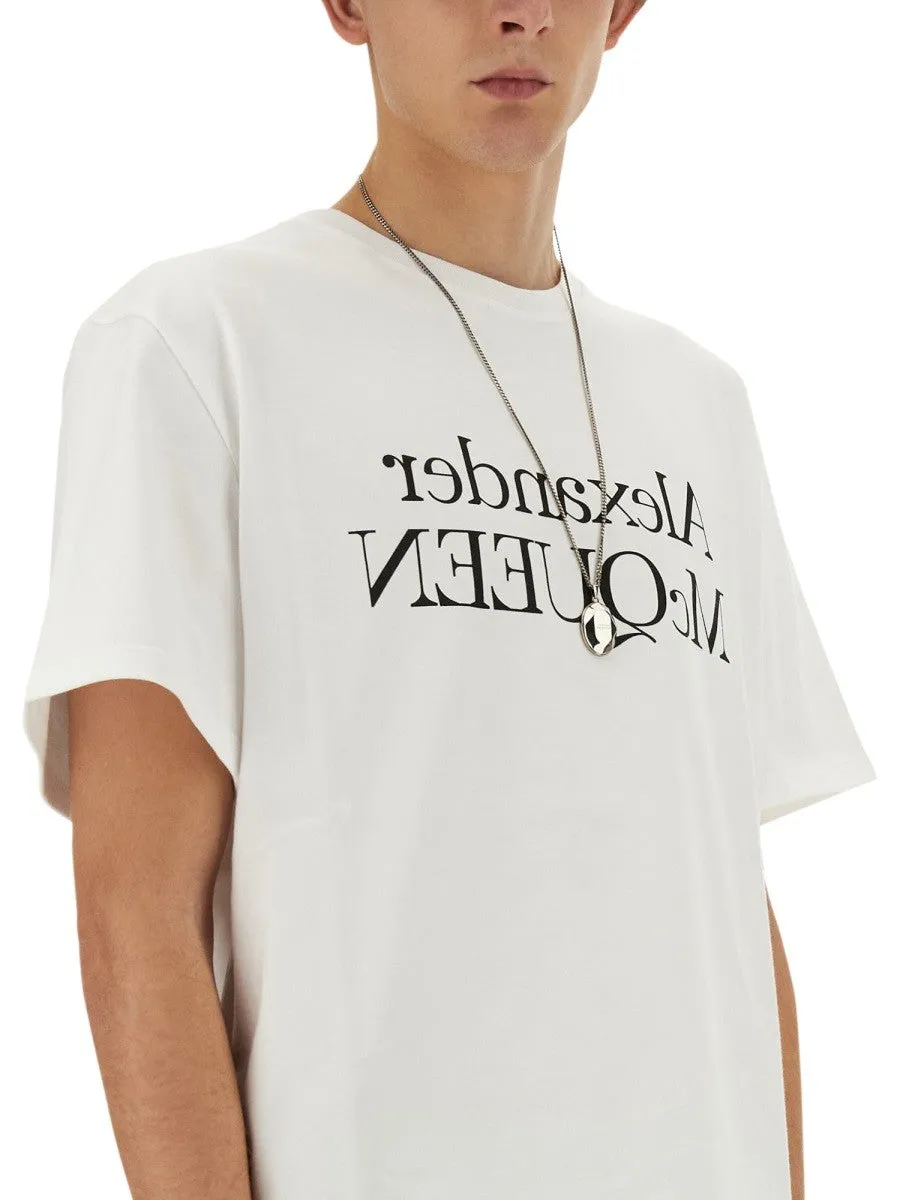 Alexander Mcqueen T-SHIRT WITH LOGO sold by Siebentaschen product image thumbnail 4