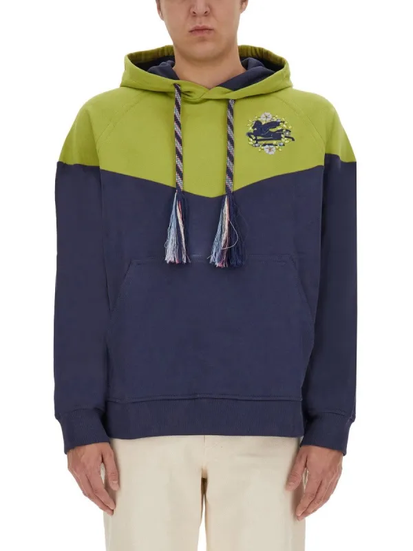 Etro HOODED SWEATSHIRT WITH LOGO sold by Siebentaschen