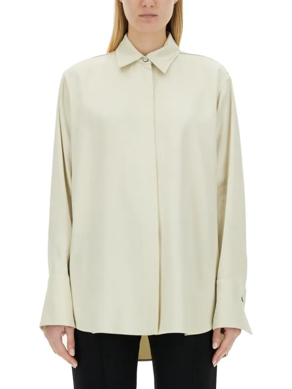 JIL SANDER SHIRT WITH LONG SLEEVES sold by Siebentaschen