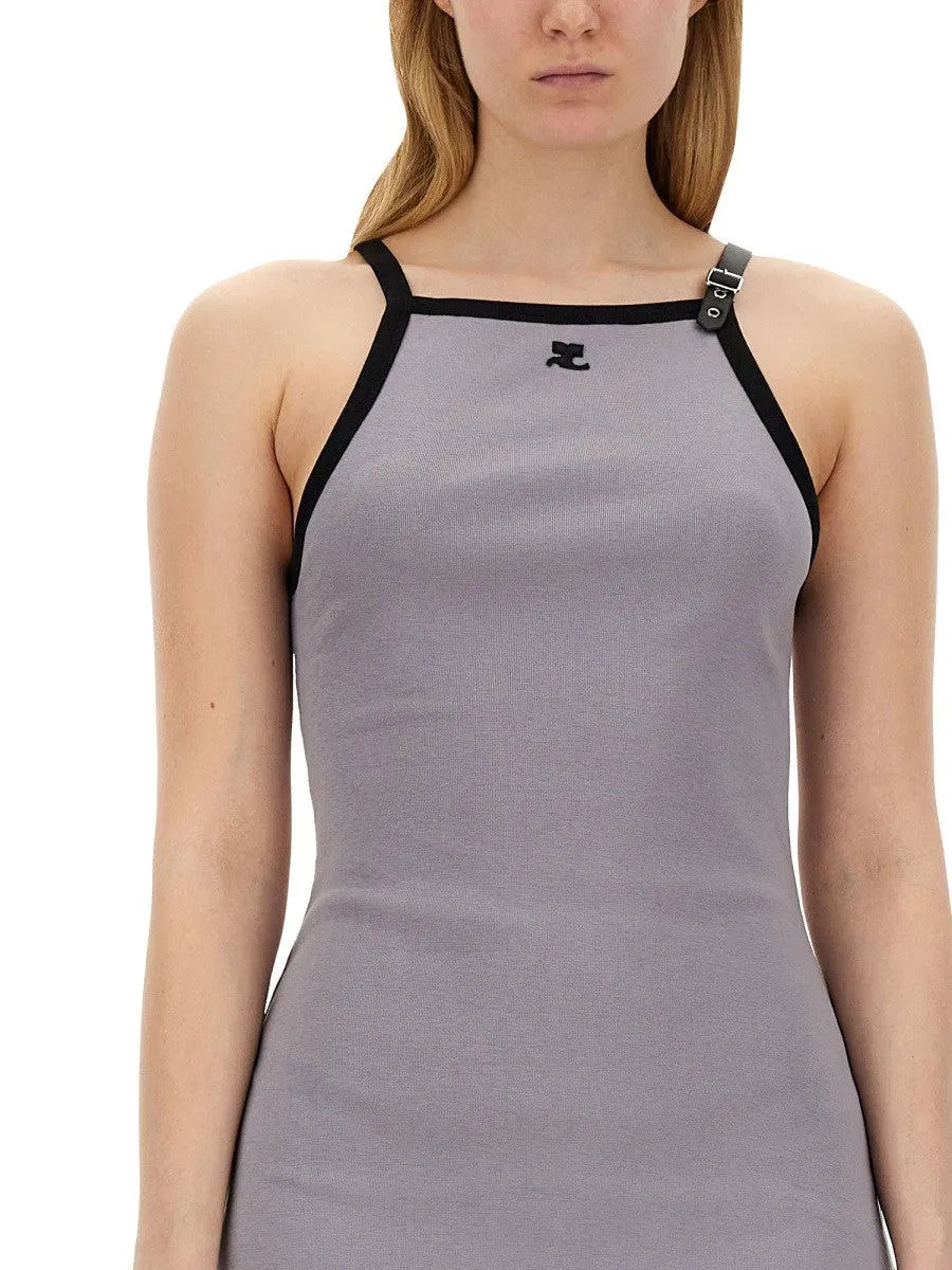 COURREGES DRESS WITH LOGO sold by Siebentaschen product image thumbnail 4