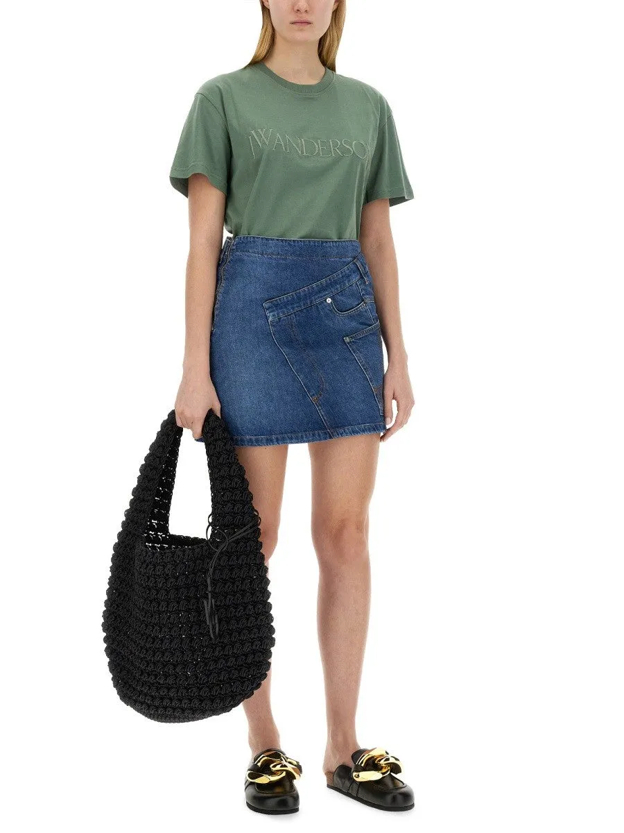 jw anderson DENIM MINISKIRT sold by Siebentaschen product image thumbnail 2