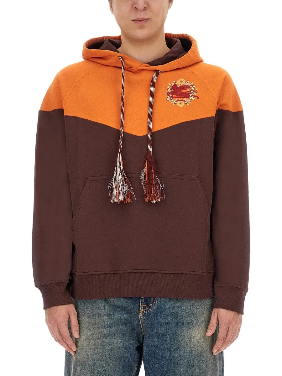 Etro HOODED SWEATSHIRT WITH LOGO sold by Siebentaschen