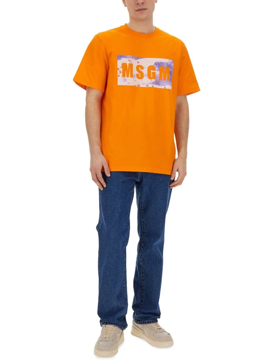 msgm T-SHIRT WITH LOGO sold by Siebentaschen product image thumbnail 2