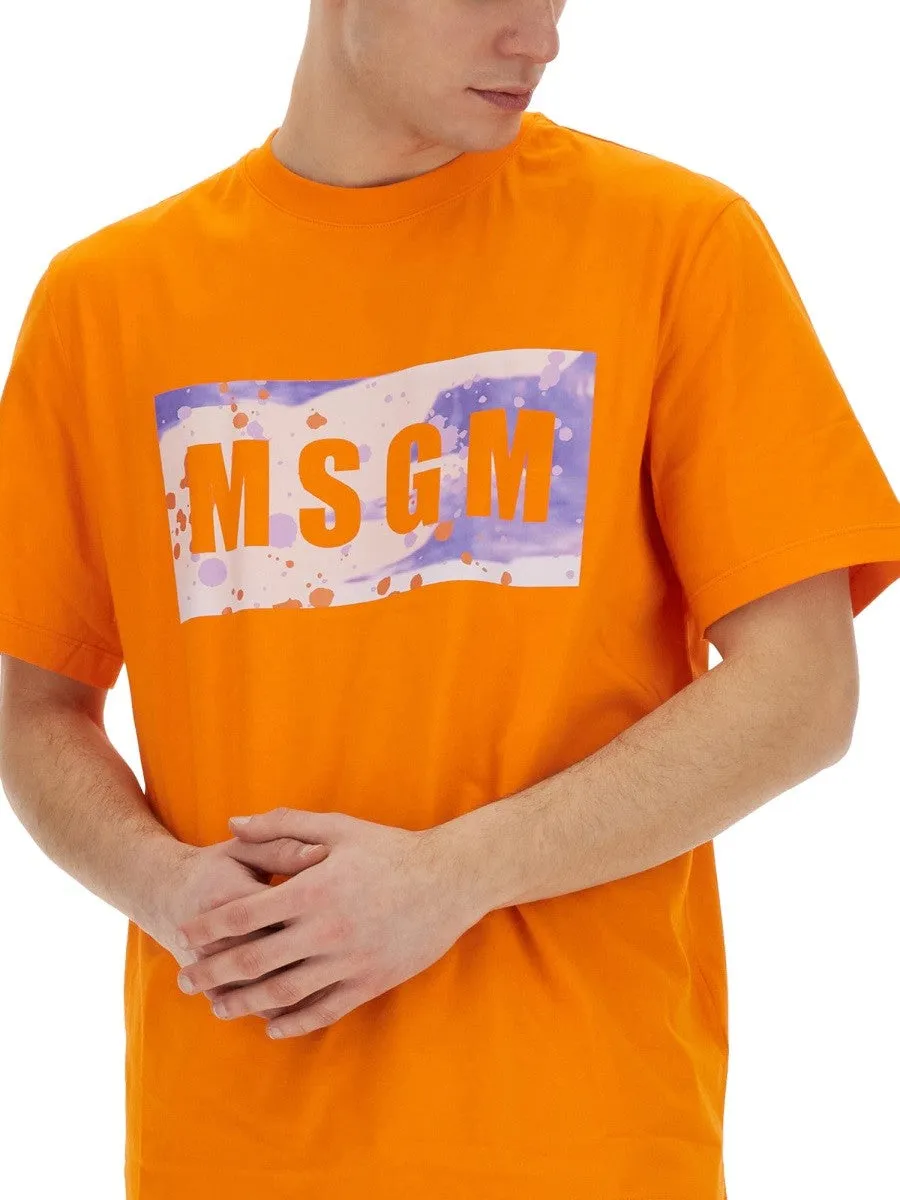 msgm T-SHIRT WITH LOGO sold by Siebentaschen product image thumbnail 4
