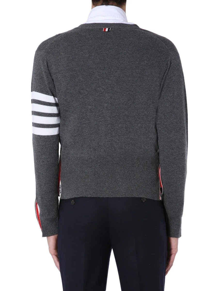THOM BROWNE V-NECK CARDIGAN sold by Siebentaschen product image thumbnail 5
