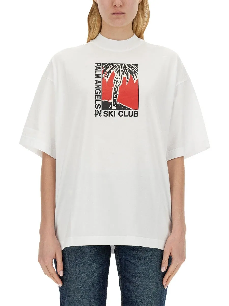Palm Angels PALM SKI CLUB T-SHIRT sold by Siebentaschen