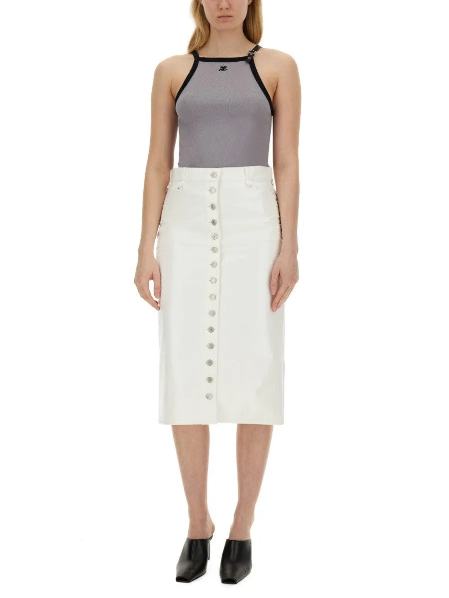 COURREGES TOPS WITH LOGO sold by Siebentaschen product image thumbnail 2