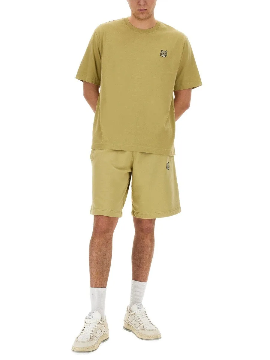 Maison Kitsune "FOX HEAD" T-SHIRT sold by Siebentaschen product image thumbnail 2