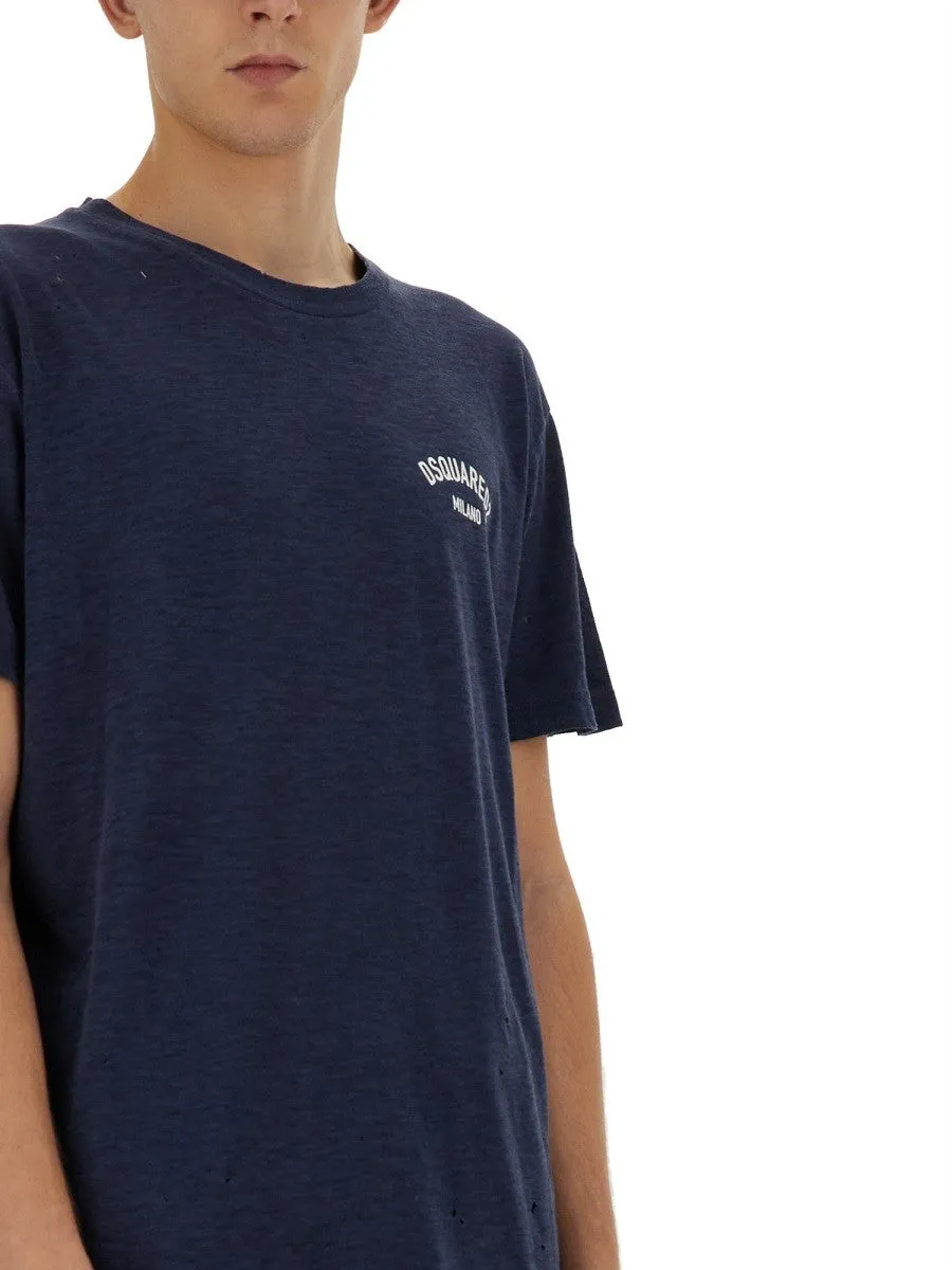 Dsquared T-SHIRT WITH LOGO sold by Siebentaschen product image thumbnail 4