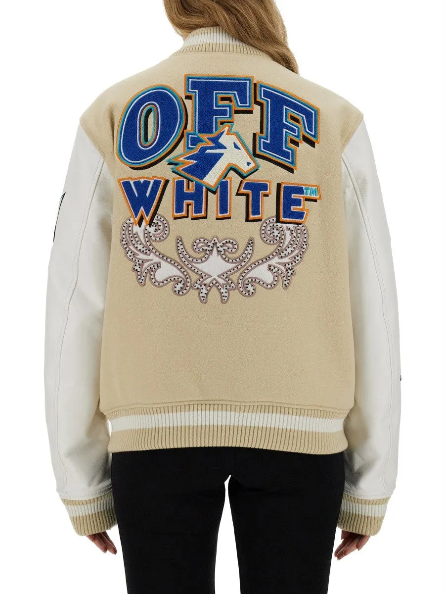 Off-white VARSITY JACKET sold by Siebentaschen product image thumbnail 3