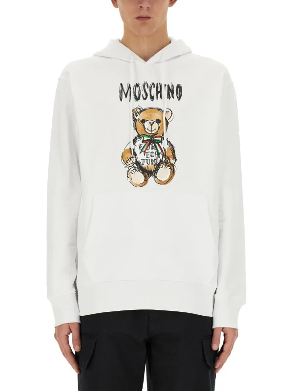 Moschino TEDDY PRINT SWEATSHIRT sold by Siebentaschen