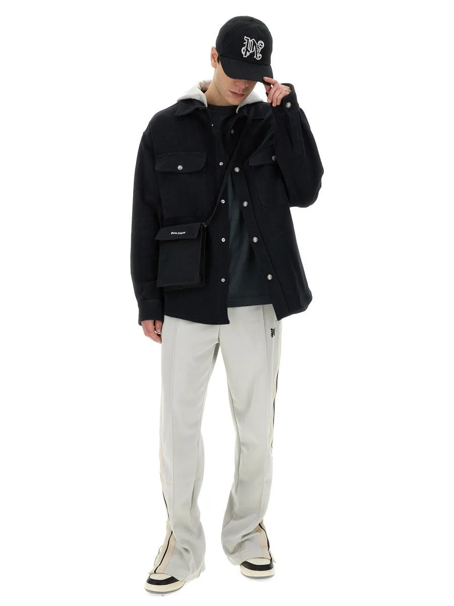 Palm Angels SHIRT-JACKET WITH MONOGRAM sold by Siebentaschen product image thumbnail 2