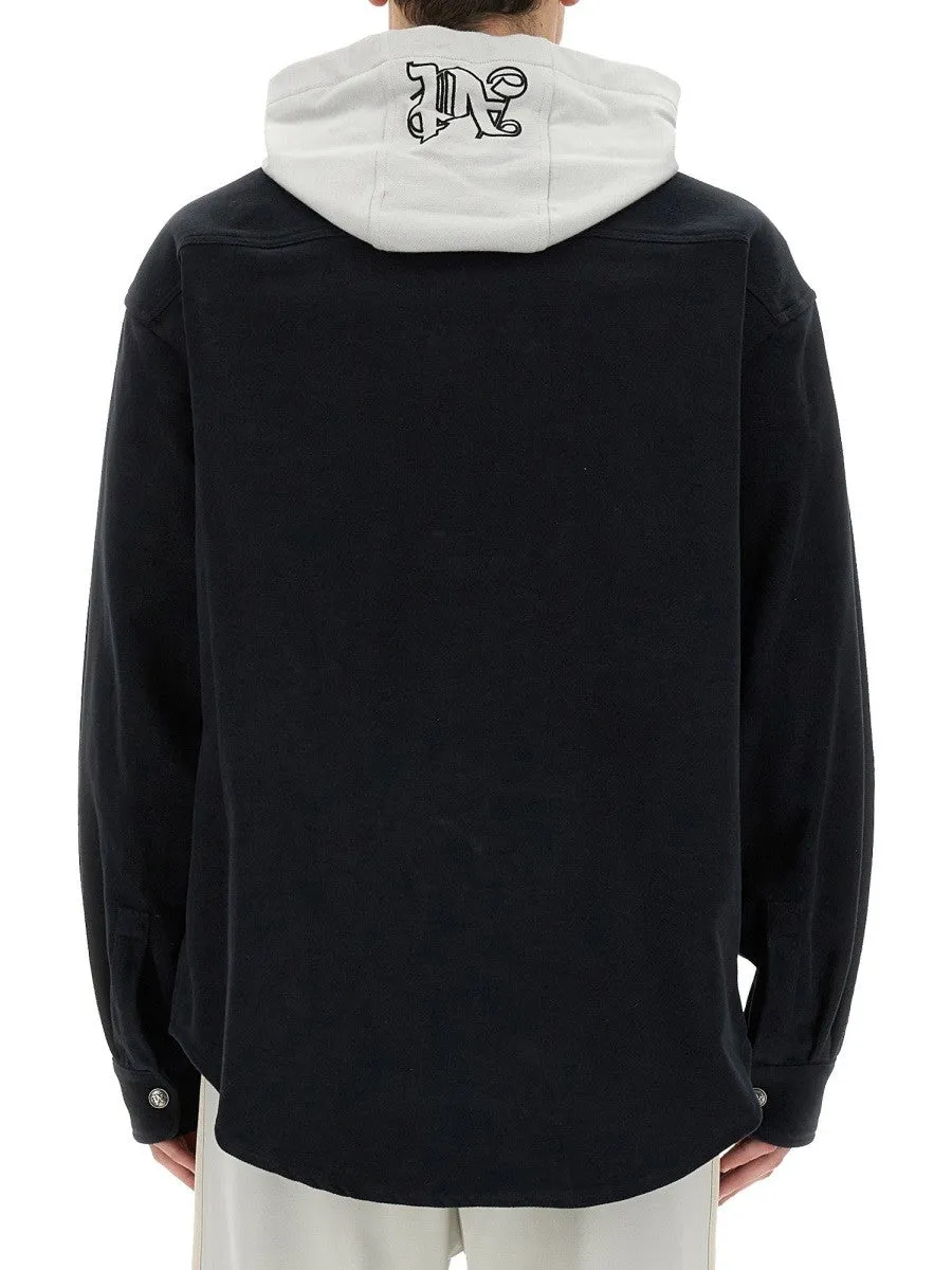 Palm Angels SHIRT-JACKET WITH MONOGRAM sold by Siebentaschen product image thumbnail 3