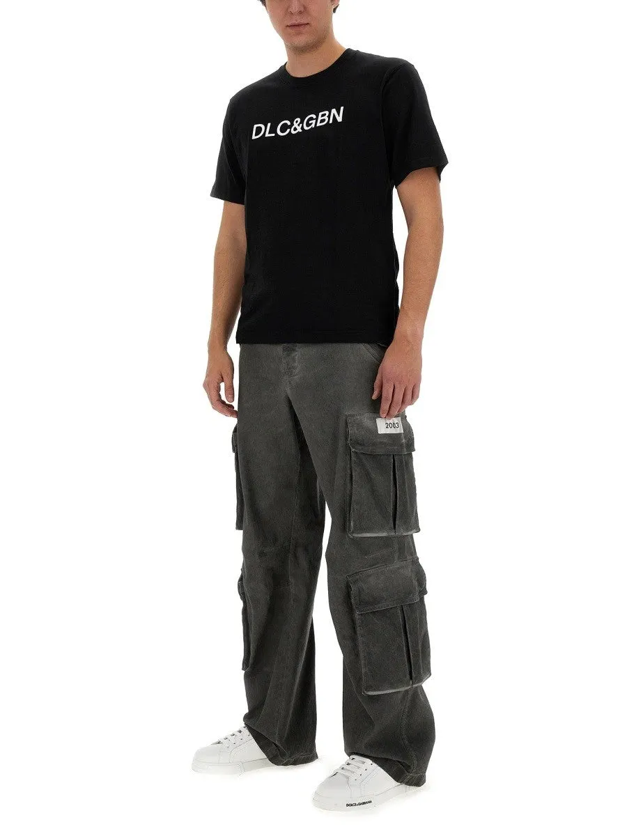 Dolce & Gabbana T-SHIRT WITH LOGO sold by Siebentaschen product image thumbnail 2