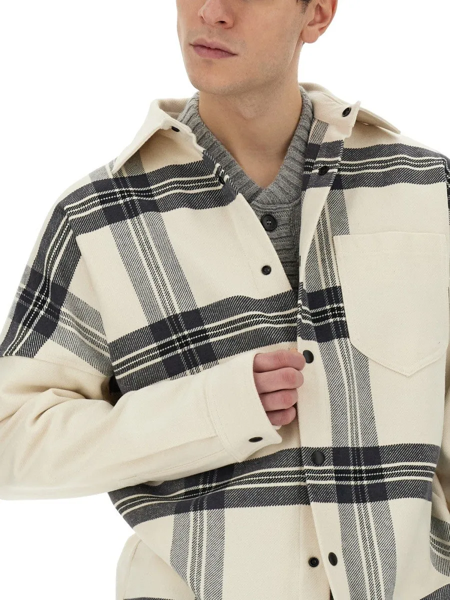 Palm Angels OVERSHIRT CHECK sold by Siebentaschen product image thumbnail 4
