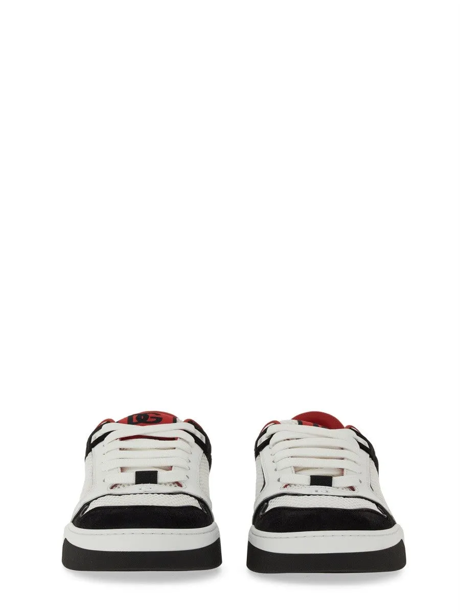 Dolce & Gabbana LEATHER AND MESH SNEAKER sold by Siebentaschen product image thumbnail 4