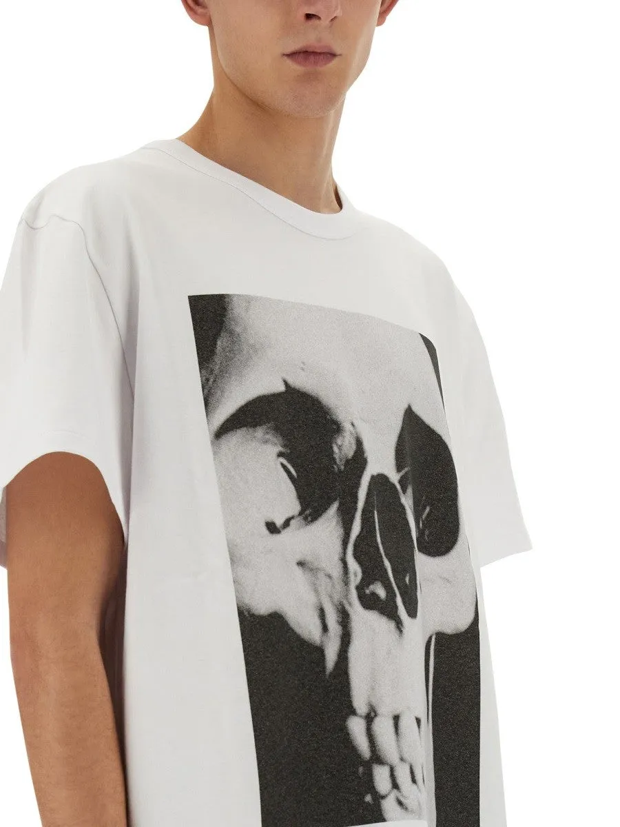 Alexander Mcqueen SKULL PRINT T-SHIRT sold by Siebentaschen product image thumbnail 4